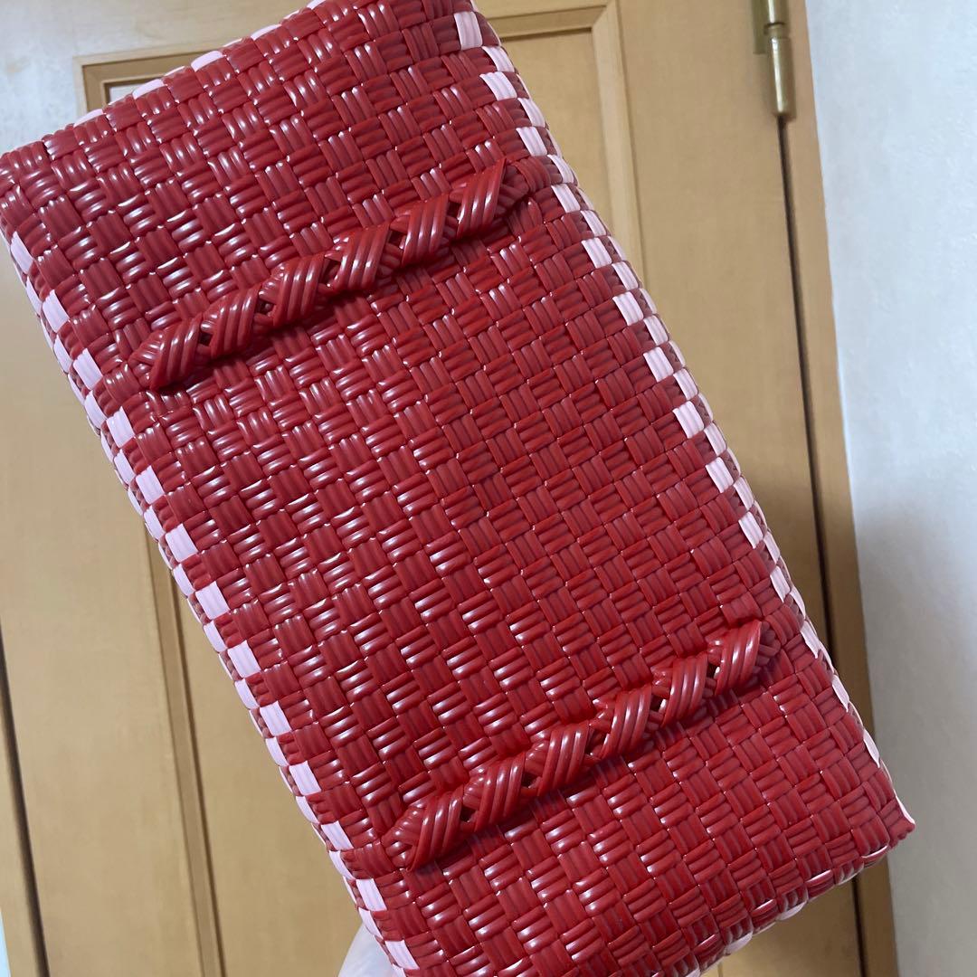 【新品未使用】mekearisa メケアリサ グミバックM ポッピー ギンガム