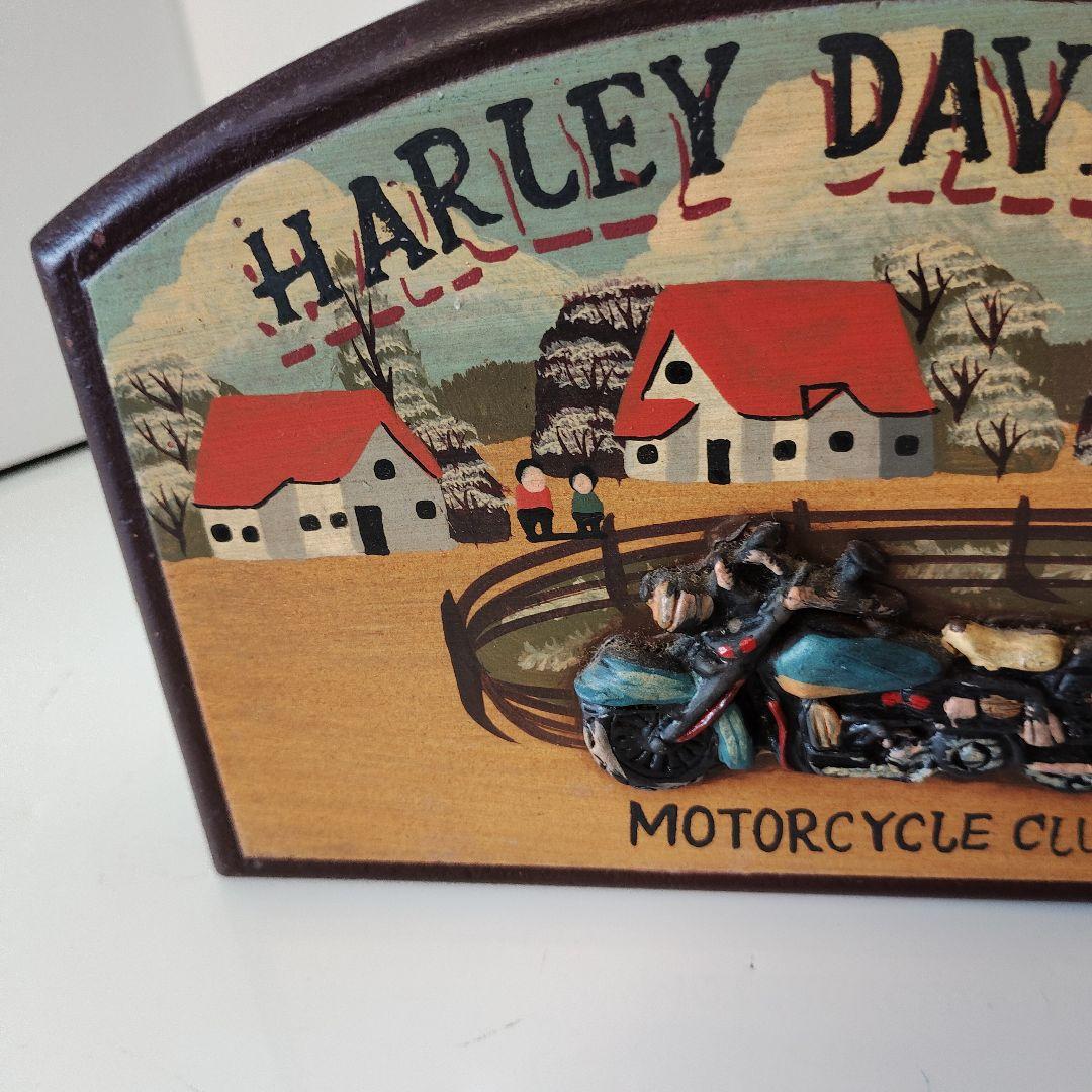 A-細棚上　ハーレーダビットソン　壁掛け　インテリア