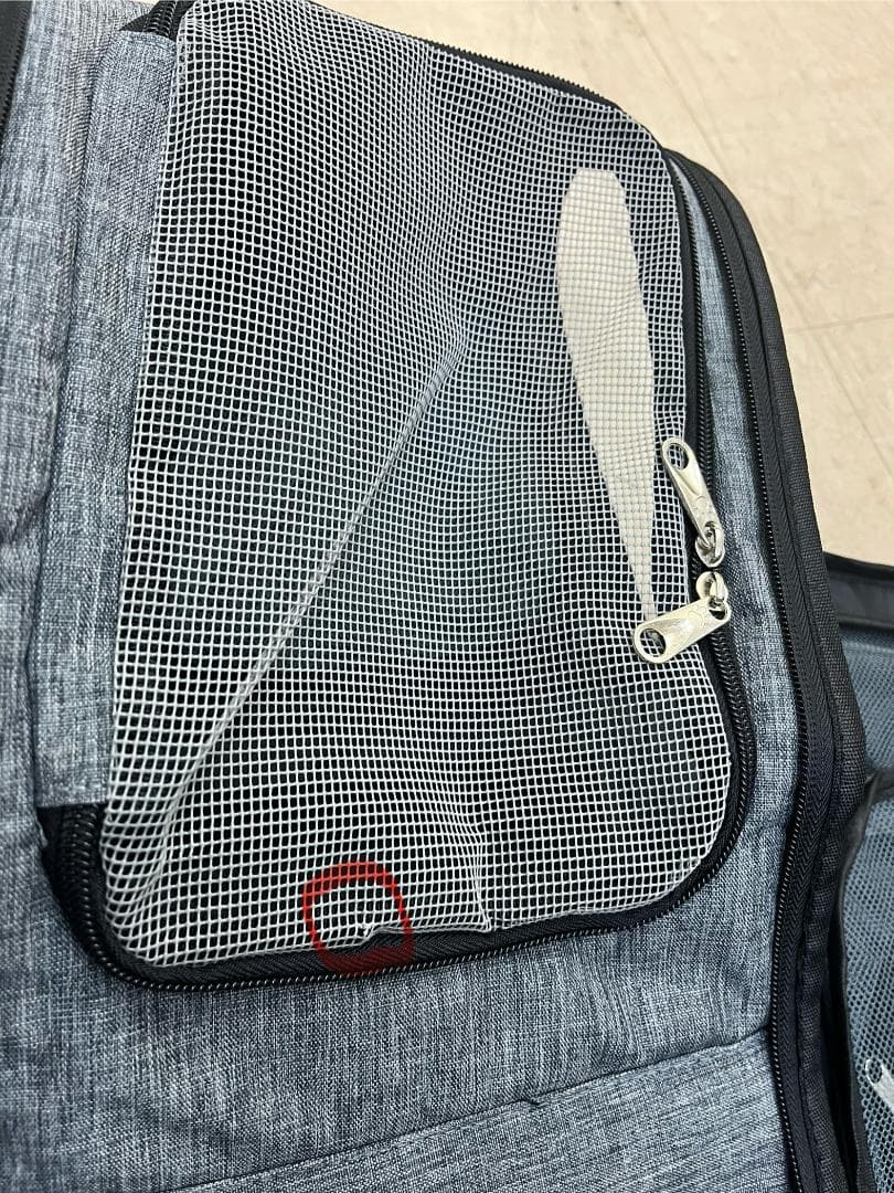 訳あり ペティーク ハッピーキャンパー ペットキャリー キャリーバッグ 犬 猫