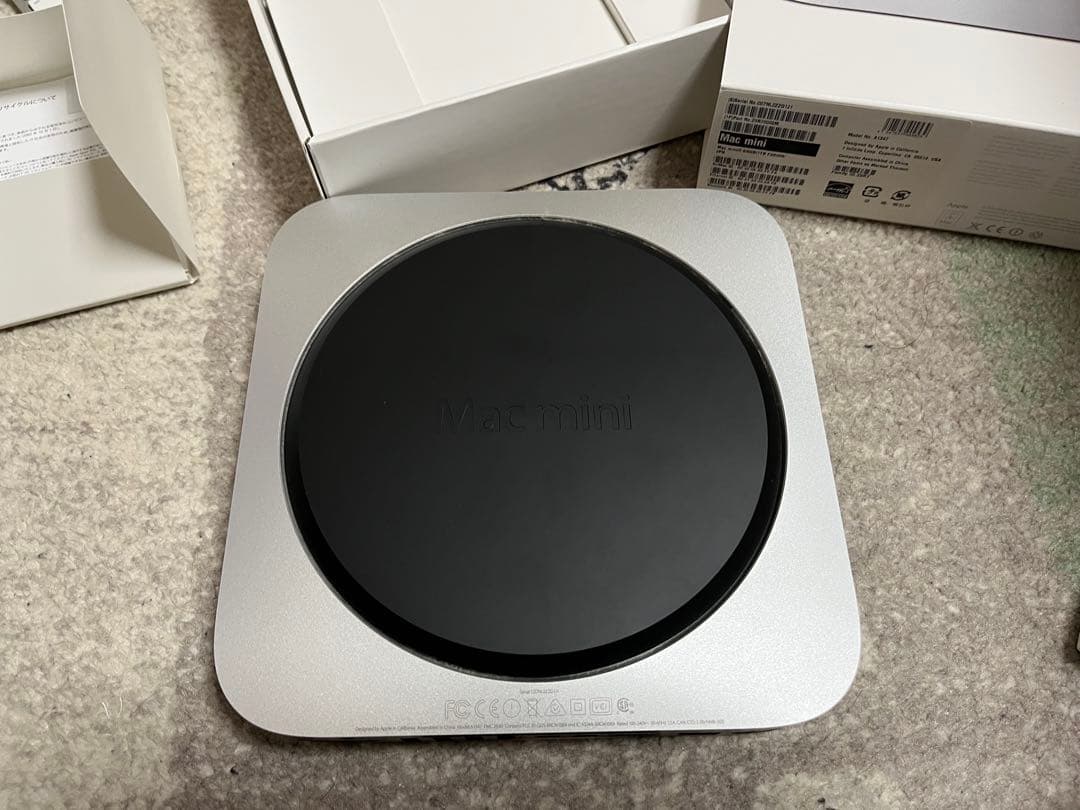 Macデスクトップ Mac mini (2014 FusionDrive)MagicKeyboard