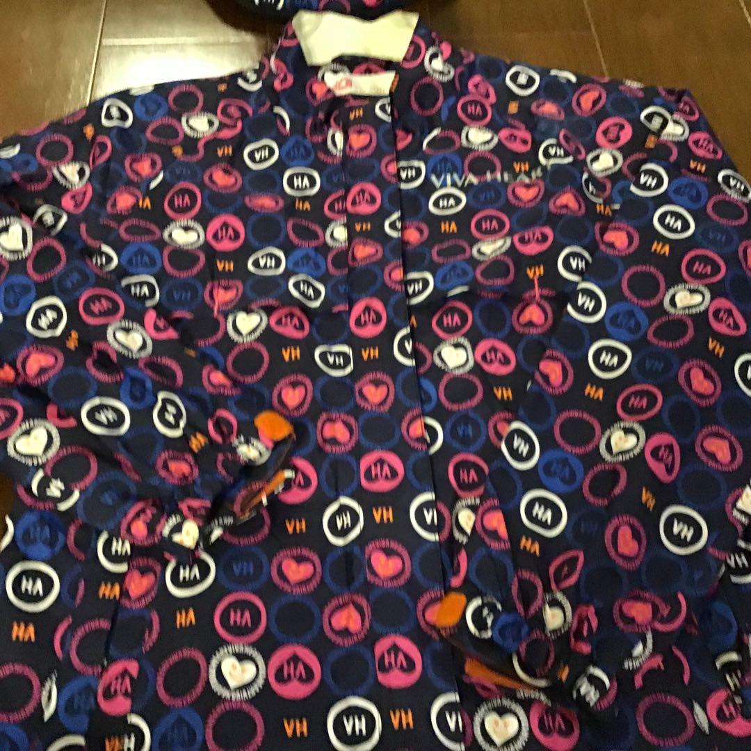 ビバハート⛳️レインウェア 40 &ハット♪セット美品