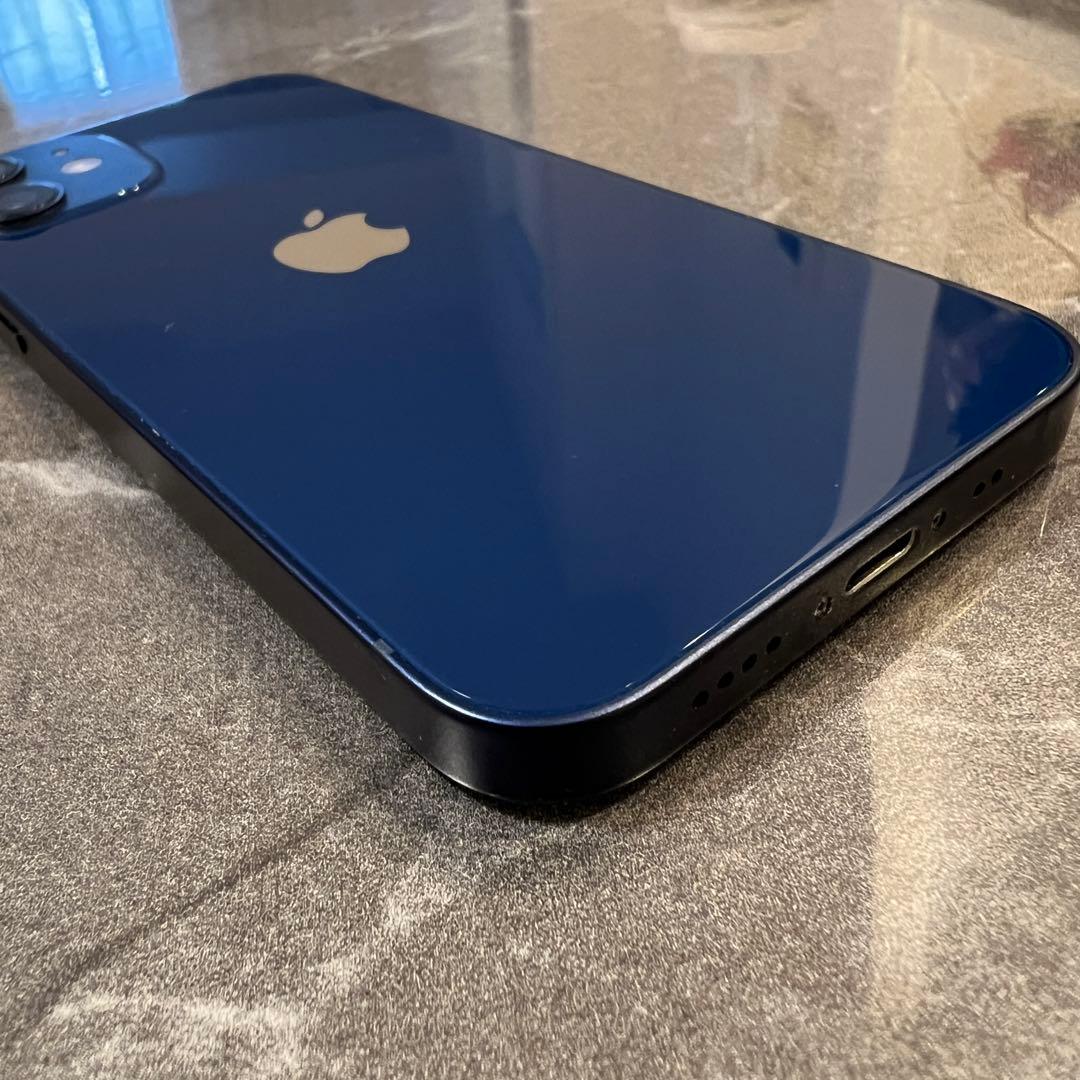【64GB】Apple iPhone 12mini 本体 青