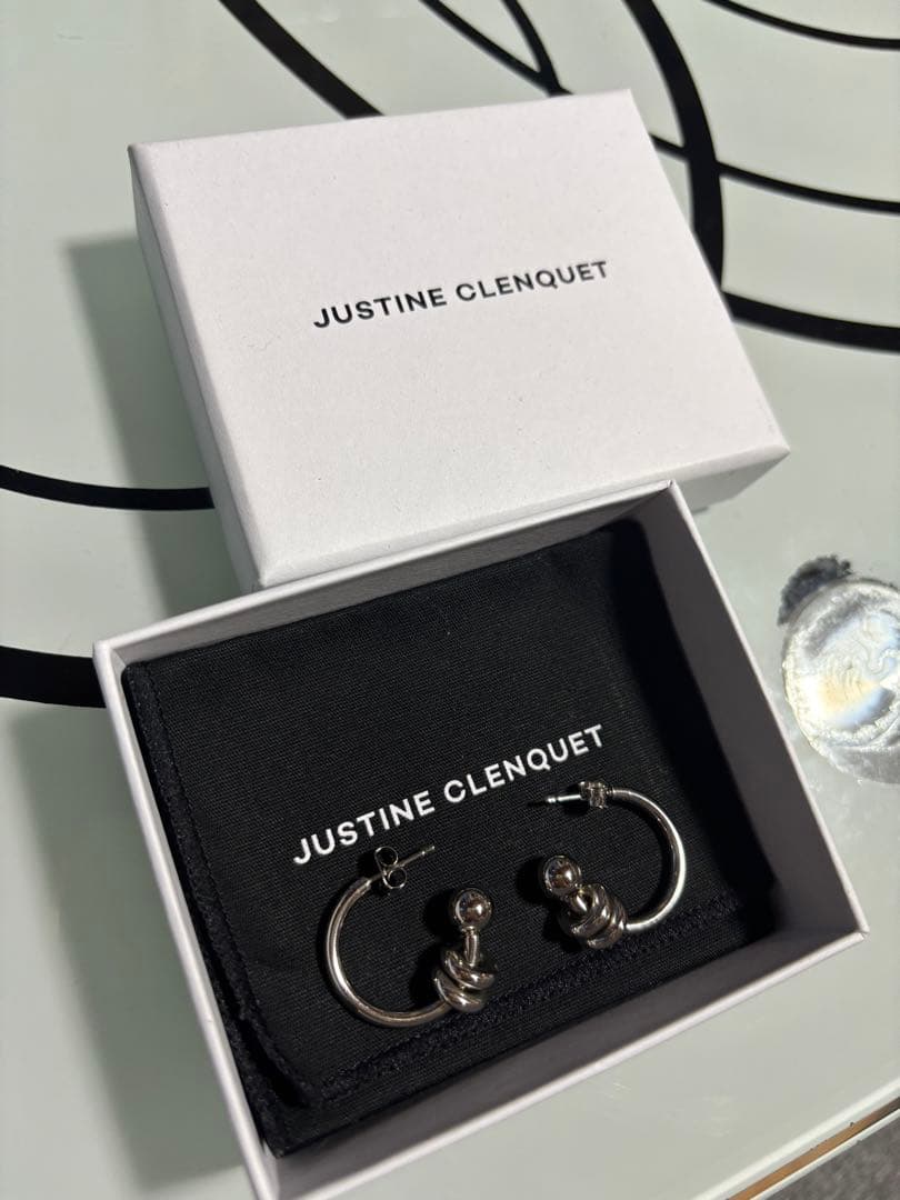 あおばくん着用 Justine Clenquet Alan 蝶々 ピアス