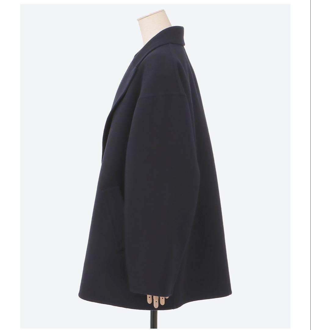 新品タグ付POSTELEGANT ポステレガント　ウールリバー ショートコート