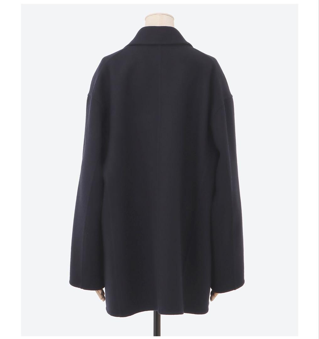 新品タグ付POSTELEGANT ポステレガント　ウールリバー ショートコート