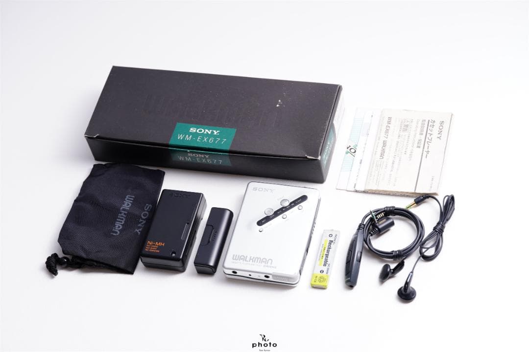 SONY WALKMAN 薄型高音質 カセットウォークマン WM-EX677 S