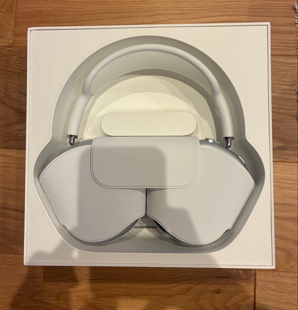 Apple AirPods Max シルバー　動作チェックの1回だけ使用