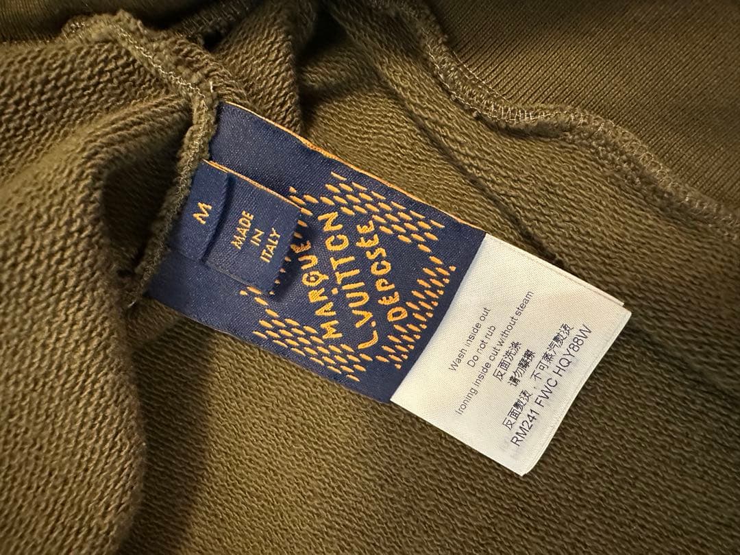 平野紫耀着用Louis Vuitton オリーブ トレーナー Mサイズ