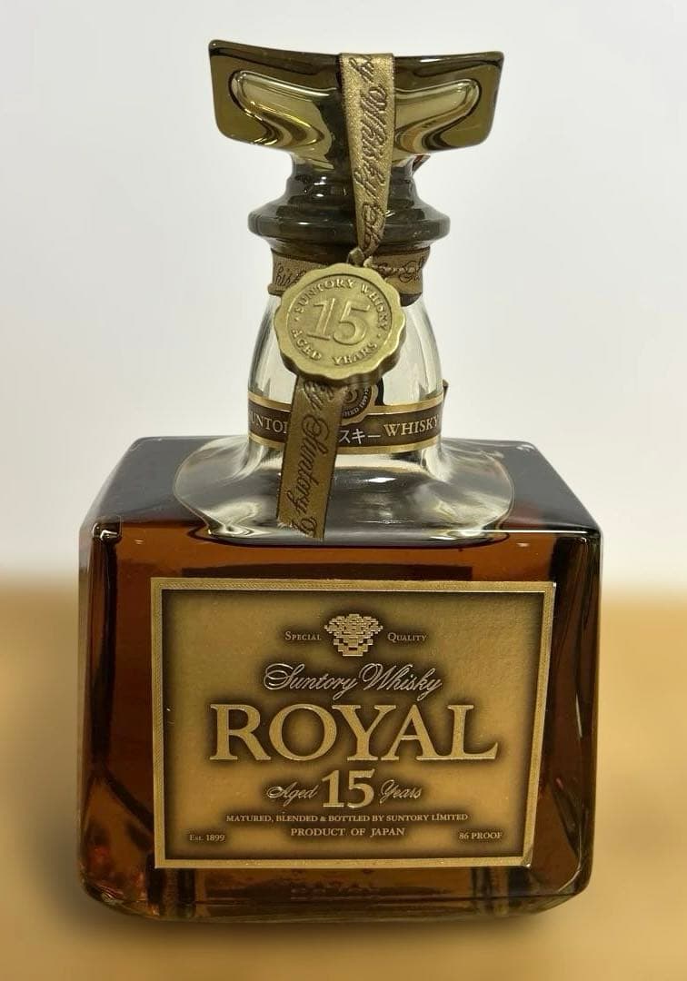 サントリーウイスキー ロイヤル 15年 ゴールドラベル 750ml ギフト限定品