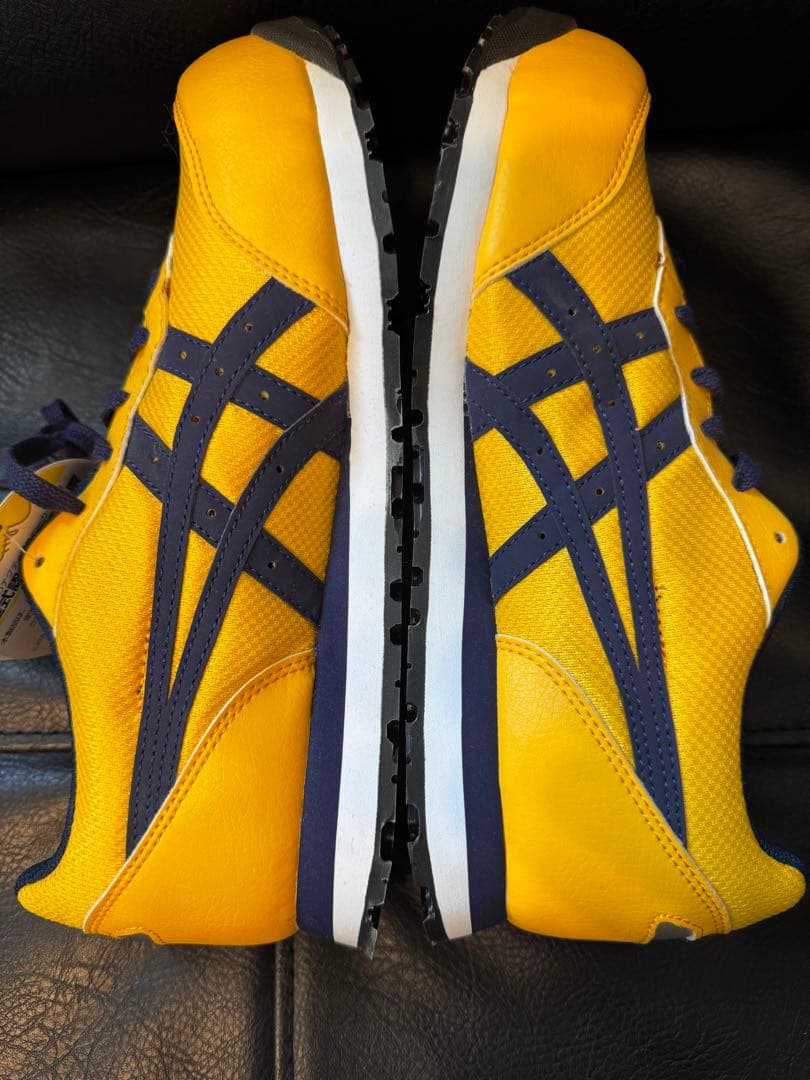 asics FCP201 イエロー スニーカー