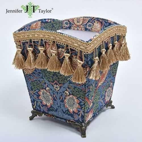 ダストボックス ジェニファーテイラー モリス イチゴ泥棒 ゴミ箱 33103BX