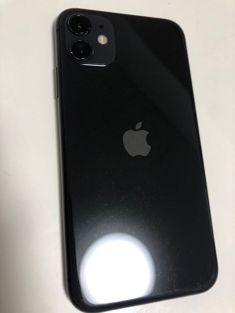 iPhone 11 ジャンク スマホカバー カメラフィルム付き