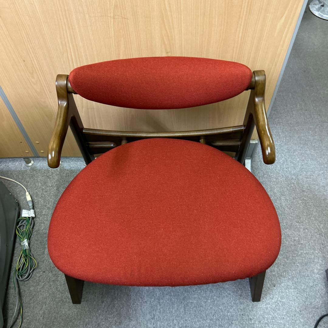 ダイニングチェア KIRITSU 起立木工 CAチェア 400CH-赤