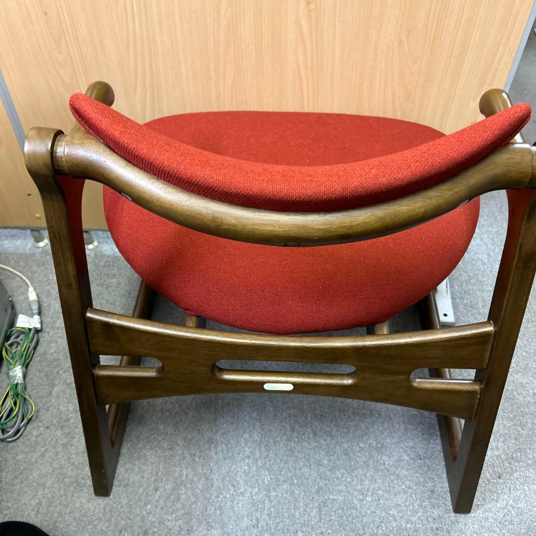 ダイニングチェア KIRITSU 起立木工 CAチェア 400CH-赤