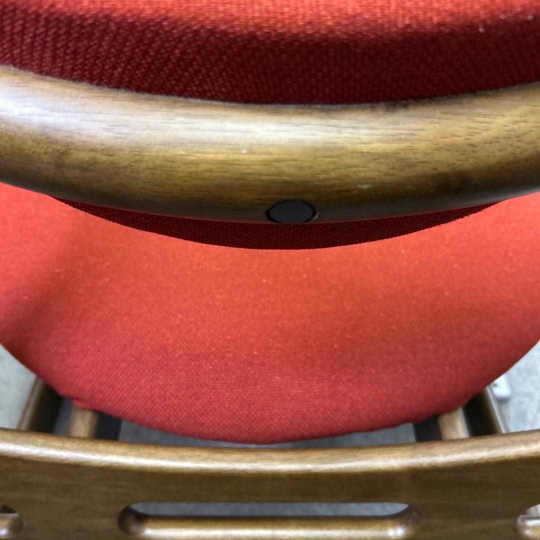 ダイニングチェア KIRITSU 起立木工 CAチェア 400CH-赤