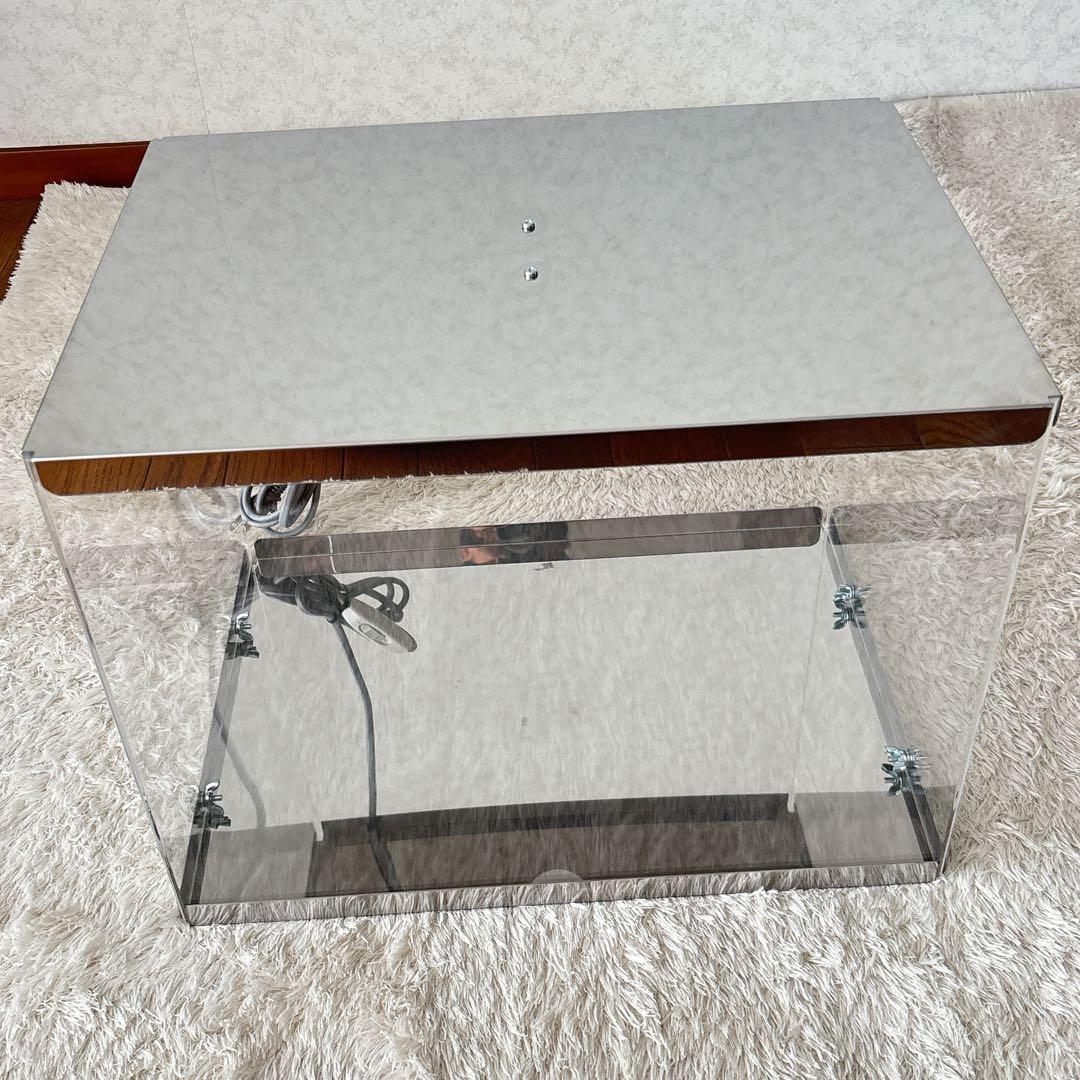 未使用】LED 照明 アクリル製 食品 ショーケース イベント 催事 模擬店