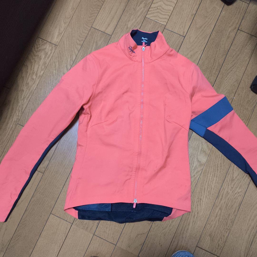 Rapha サイクルジャケット オレンジ/ネイビー　上下セット