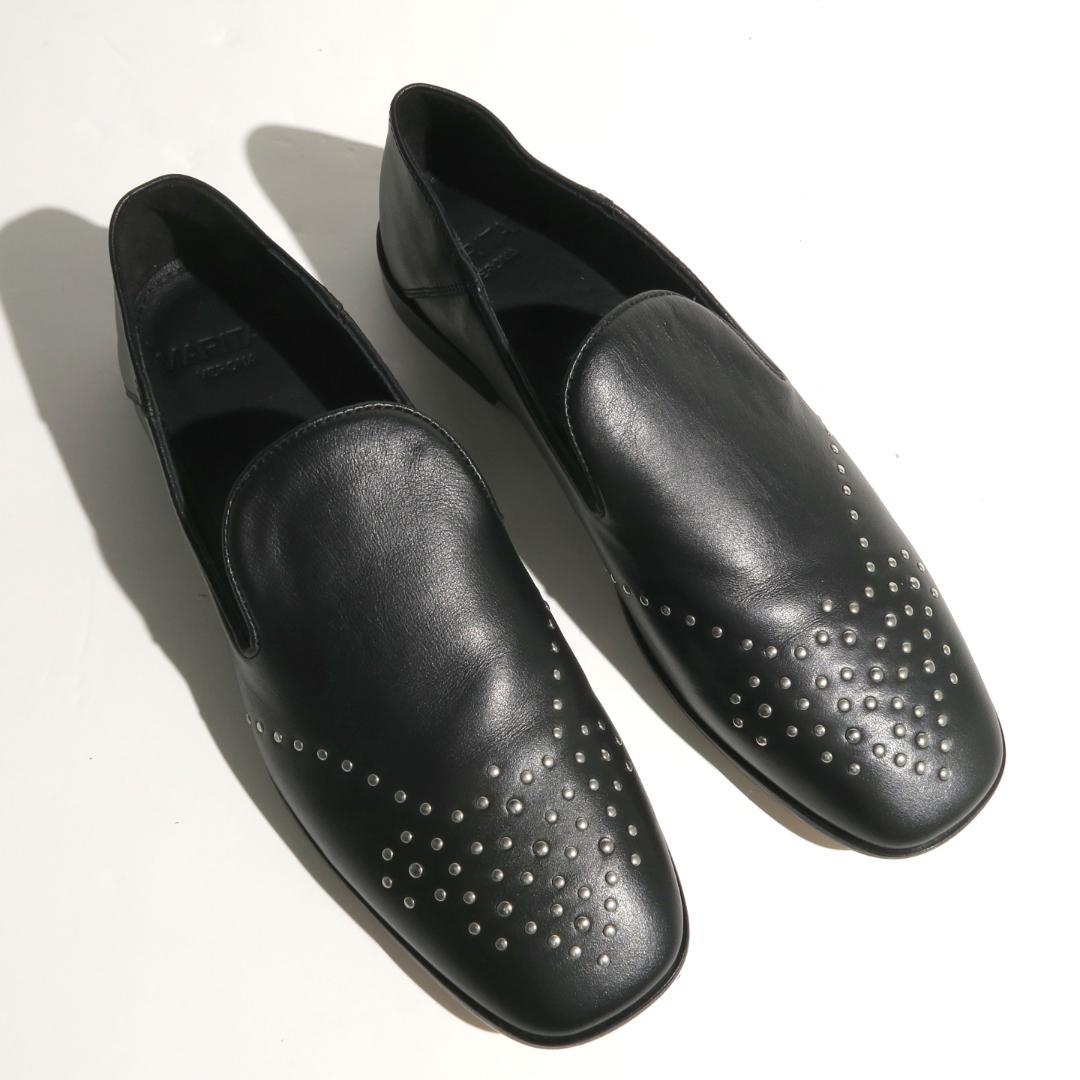 24cm MARITAN VERONA スクエアートゥー スタッズ ローファー