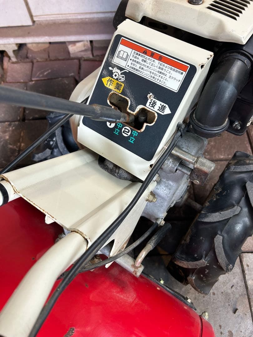 引き取り希望です。不動ジャンク品。ホンダ耕運機FU650
