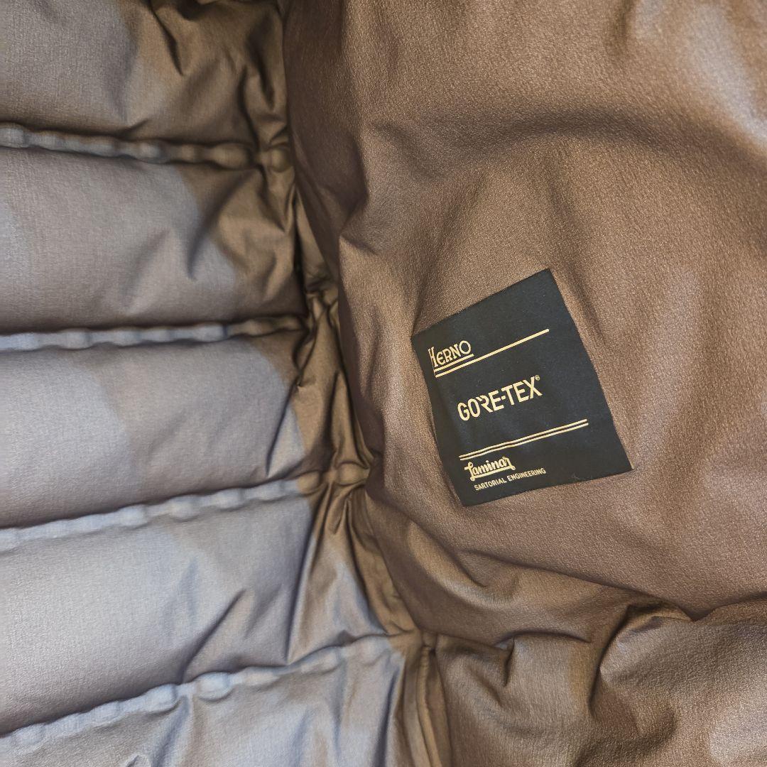 ★レア★　Herno Laminar ブラックダウンジャケット　ゴアテックス