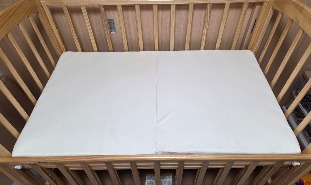 KATOJI　ベビーベッド　ハイポジション　レギュラー　ナチュラル　カトージ