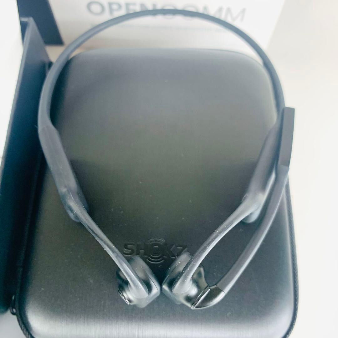 Shokz OpenComm C102 骨伝導イヤホン｜リモート会議向け