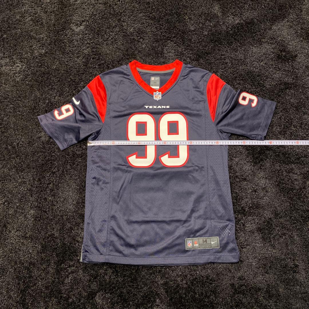 訳有ほぼ未使用 説明必読 NFL テキサンズ JJワット ジャージ ミニヘル付