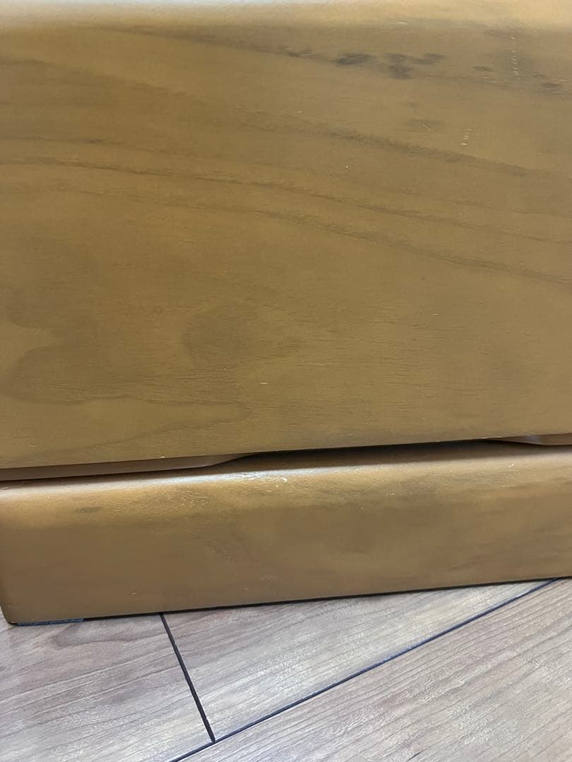 ナチュラルウッド 6段チェスト ニトリ ペルレ