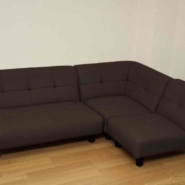 激安！定価75388円DOMINO　コーナーソファ3点セット