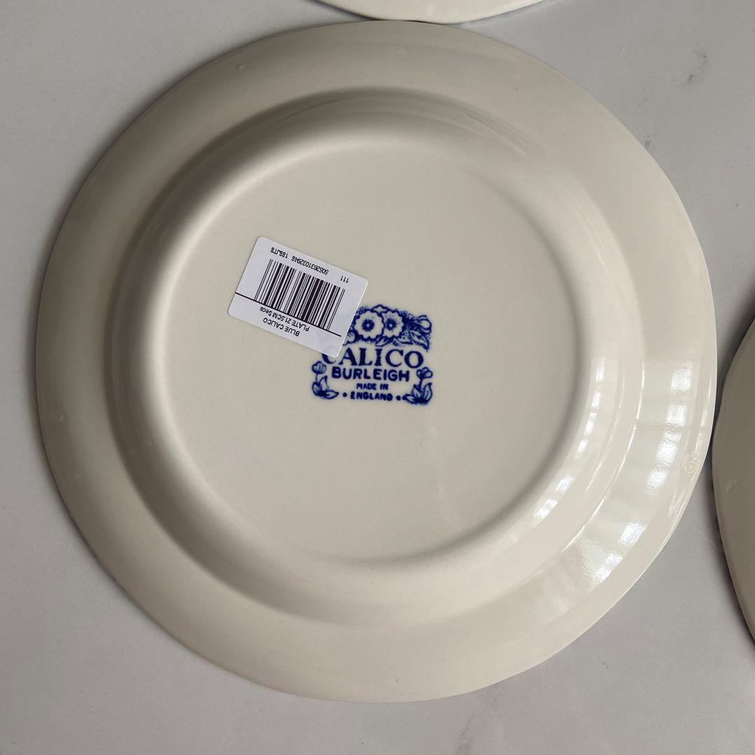 バーレイ皿4枚セット