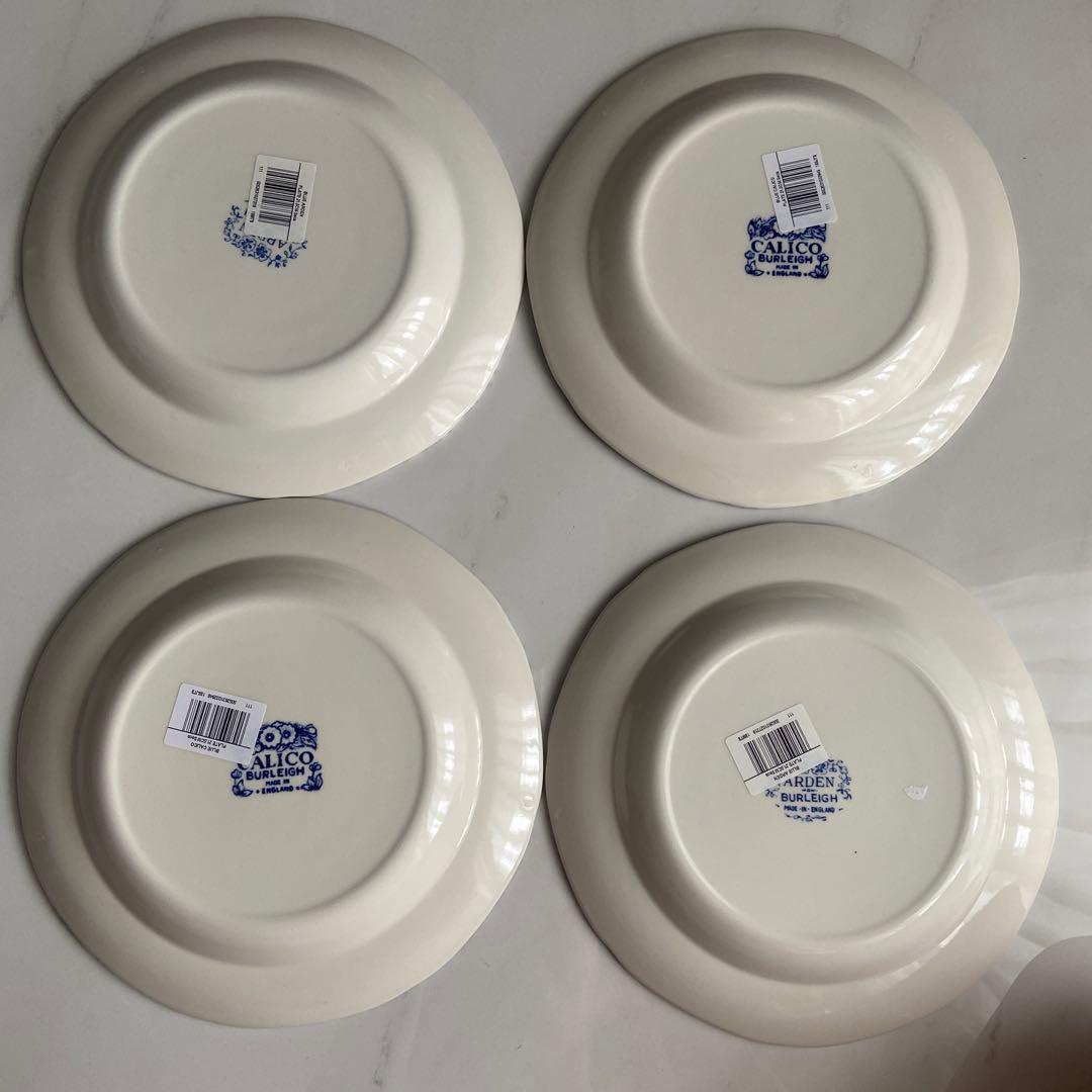 バーレイ皿4枚セット