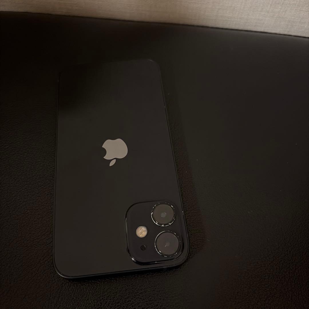 Apple iPhone 12 mini ブラック 本体　イヤフォン　充電