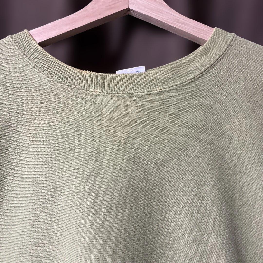 90s champion リバースウィーブ　ピスタチオ　レアカラー　袖目無し