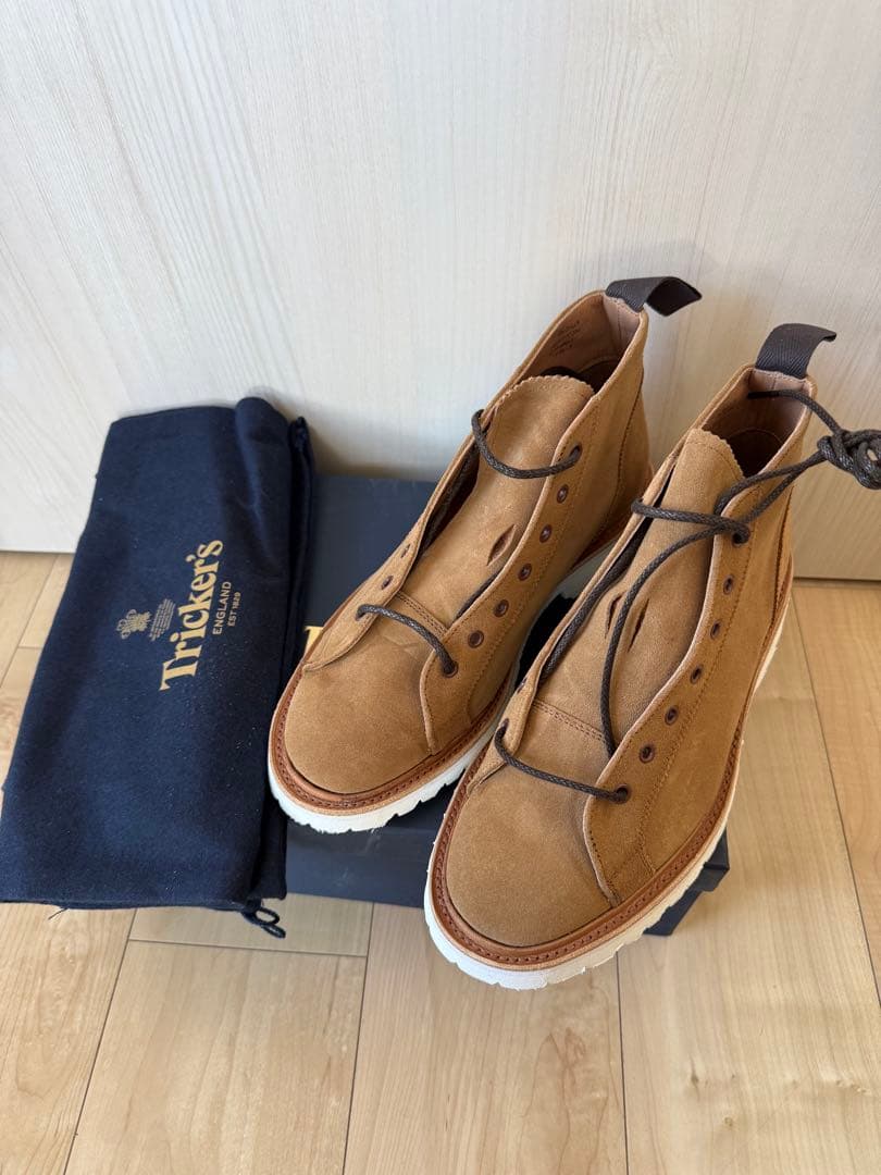 SJXB【新品未使用】　13.2万　Tricker's スエード　ブーツ