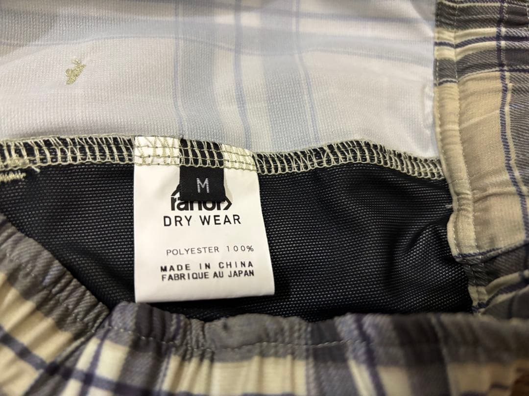 ranor（ラナー）TARTAN CHECK SHORTS Mサイズ