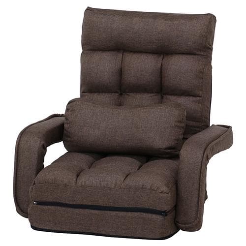 【新品・送料無料】【完成品】4WAY座椅子 0212 ダークブラウン