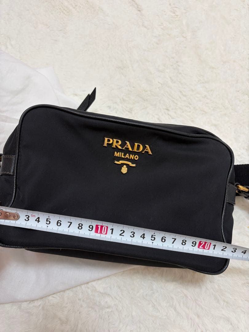 【袋付き】♡PRADA♡ナイロン　ショルダーバッグ　ブラック　正規品