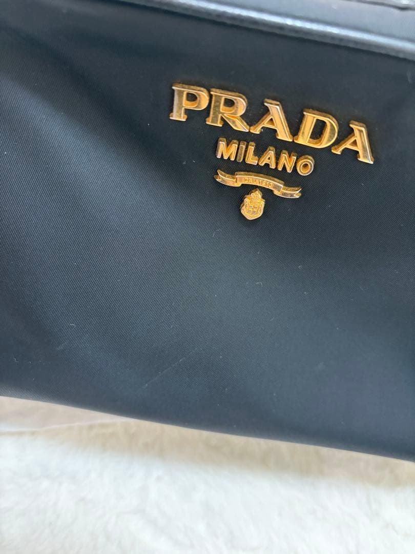 【袋付き】♡PRADA♡ナイロン　ショルダーバッグ　ブラック　正規品