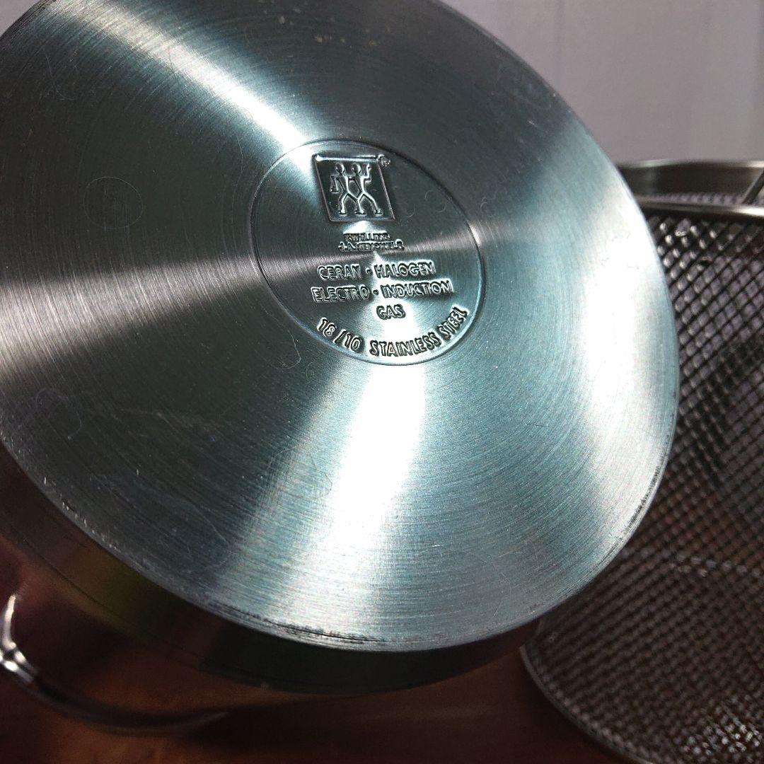 ZWILLING ステンレススチール鍋 蓋付き 大容量　パスタ