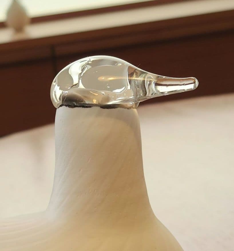 【週末限定セール】Oiva Toikka 大型バード　イッタラ ホワイト