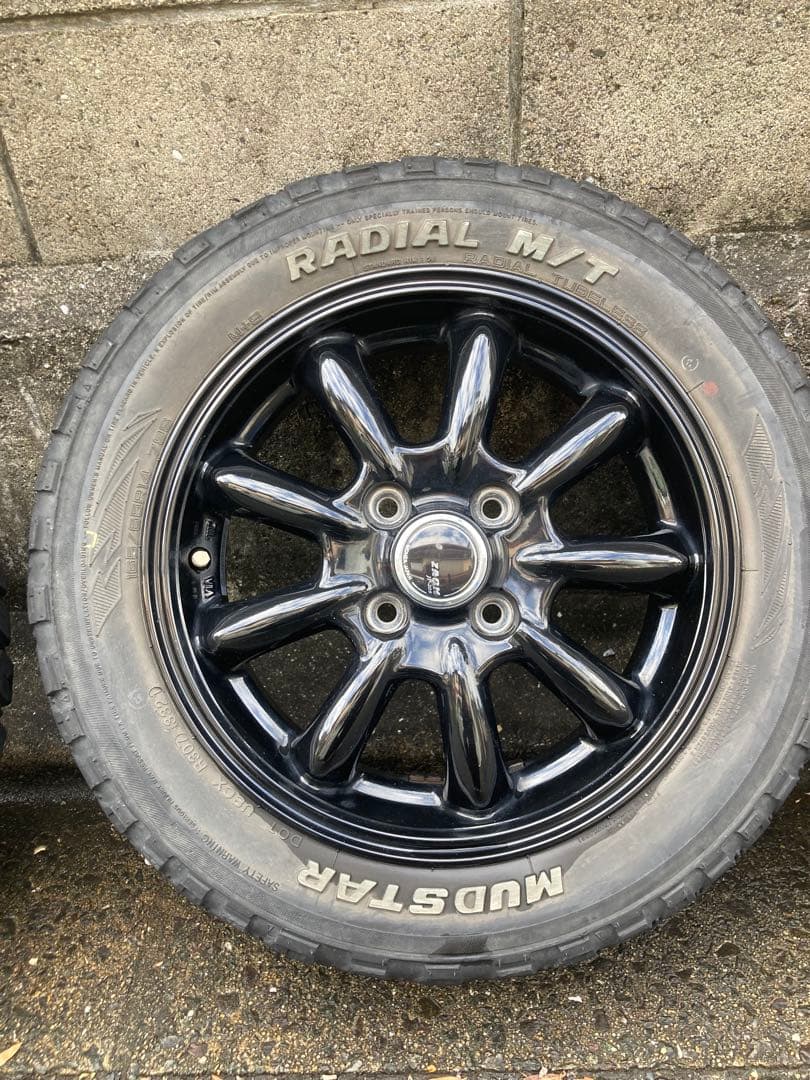 タイヤ・ホイール zack jp-209 165/65R14 4.5j+45