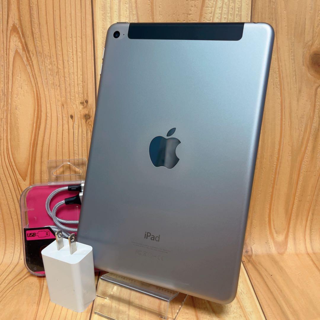 SIMフリー 本体 iPad mini 4 64 GB 1216 スペースグレイ