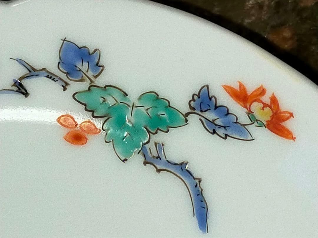 ♥未使用♥　人間国宝　♥　13代　♥　酒井田柿右衛門　♥　皿　５枚　共箱付き