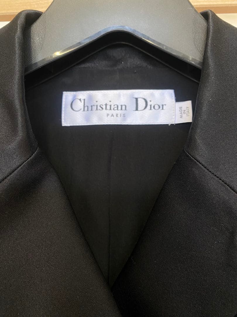 Christian Dior 黒ワンピース シルク100%