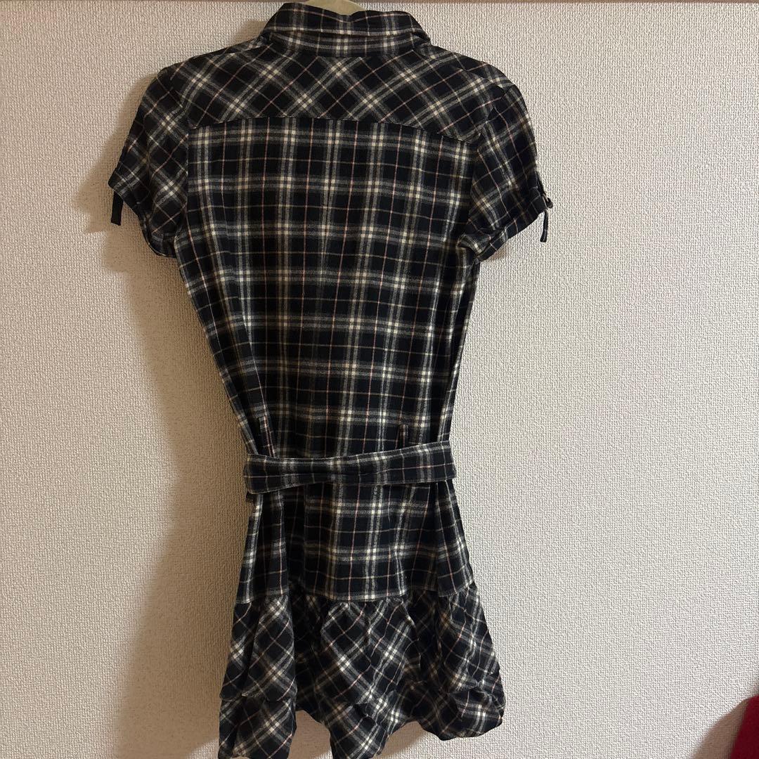 バーバリーブルーレーベルのミニワンピース