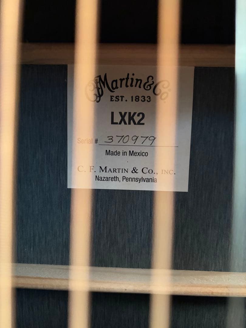 つか様用【おしゃれ！】リトルマーチン　LXK2 ミニギター ケース付き