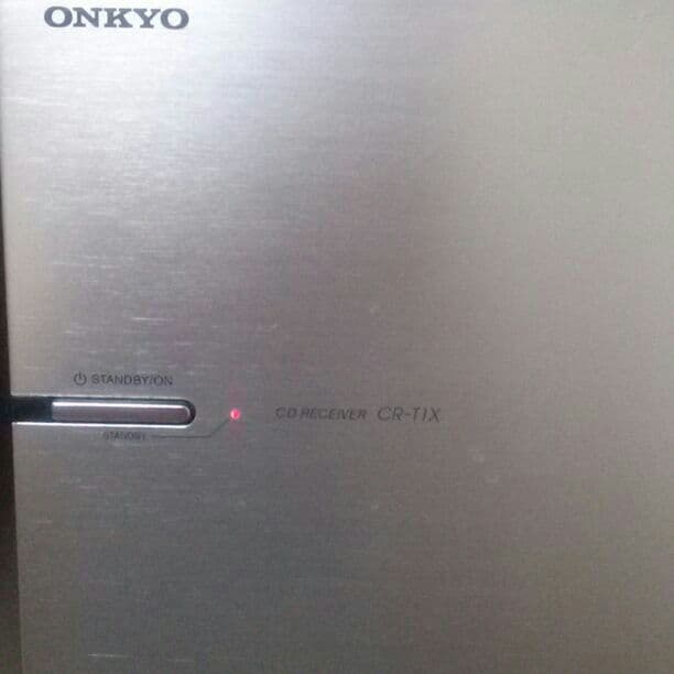ONKYO.CR-T1X～iPod専用ドッグ付～