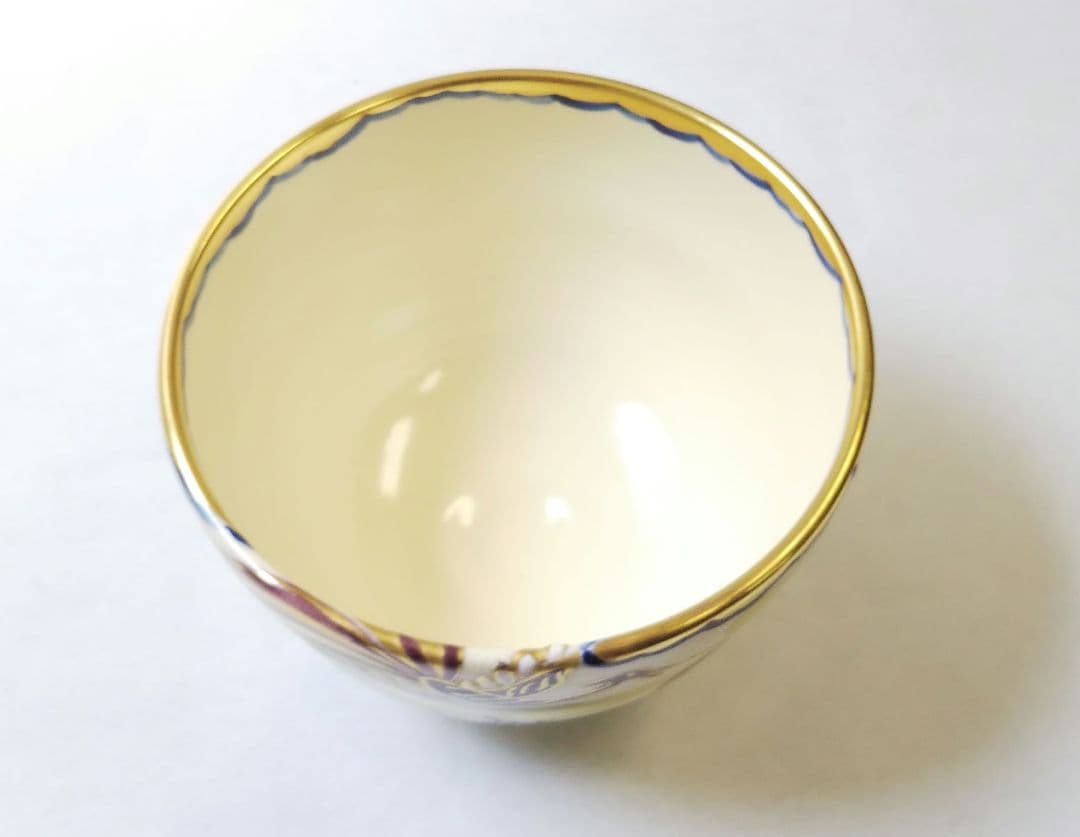 茶道具 茶碗 色絵 鳳凰 桐 今岡都 京焼 新品 今岡三四郎
