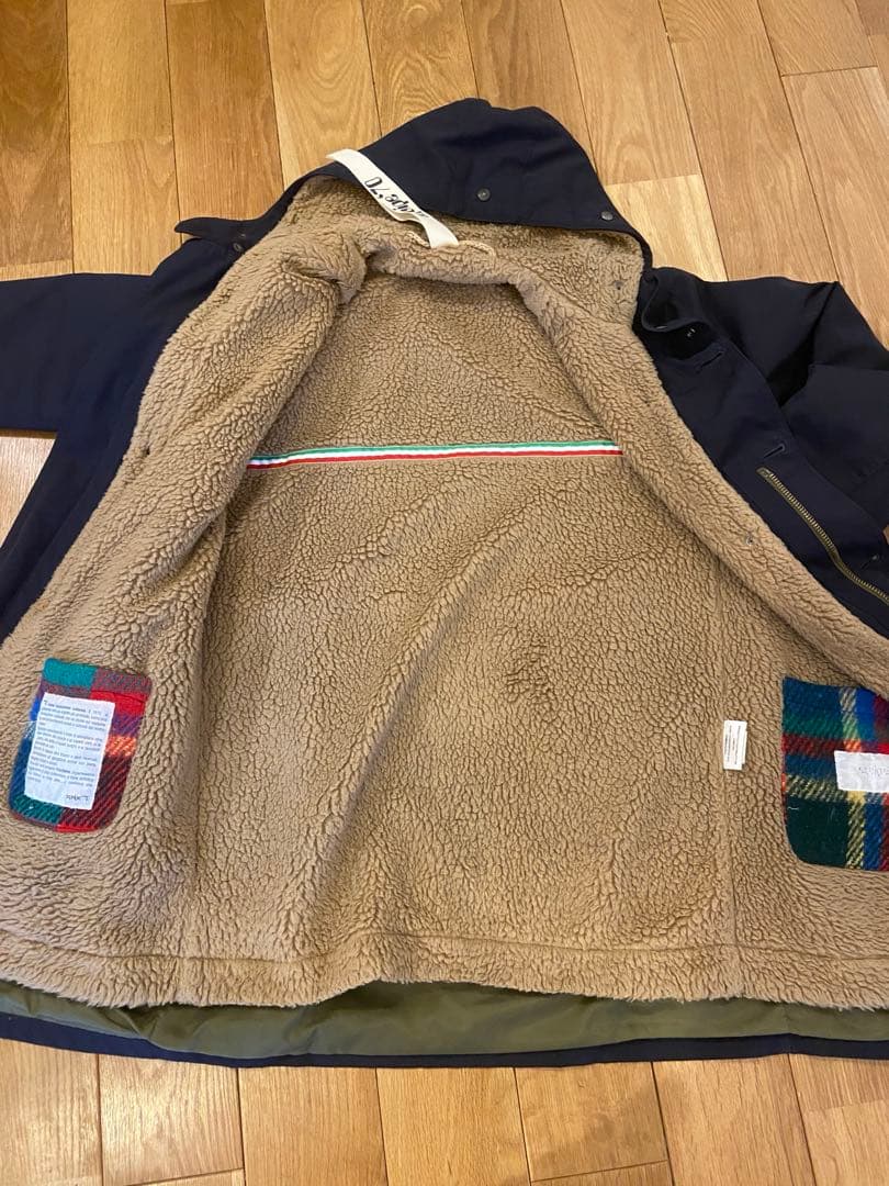 equipe'70 エキップセッタンタ　ミリタリーモッズコート　ボア取外し可