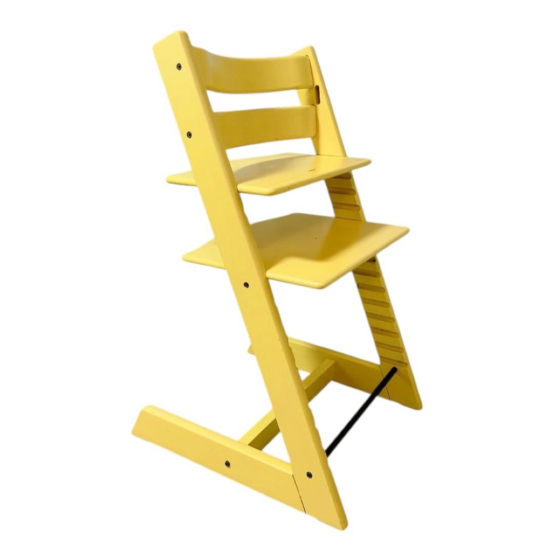 ベビーセット無し！ストッケ トリップトラップ 廃盤色 イエロー ベビーセット